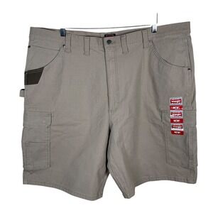 New Wrangler Workwear Ranger Ripstop Cargo Carpenter‎ Shorts Relaxed Mens 44